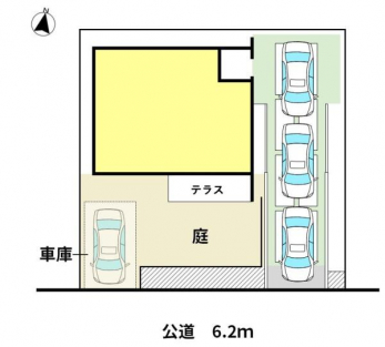 その他　駐車スペース最大4台！急な来客にも対応できますね。